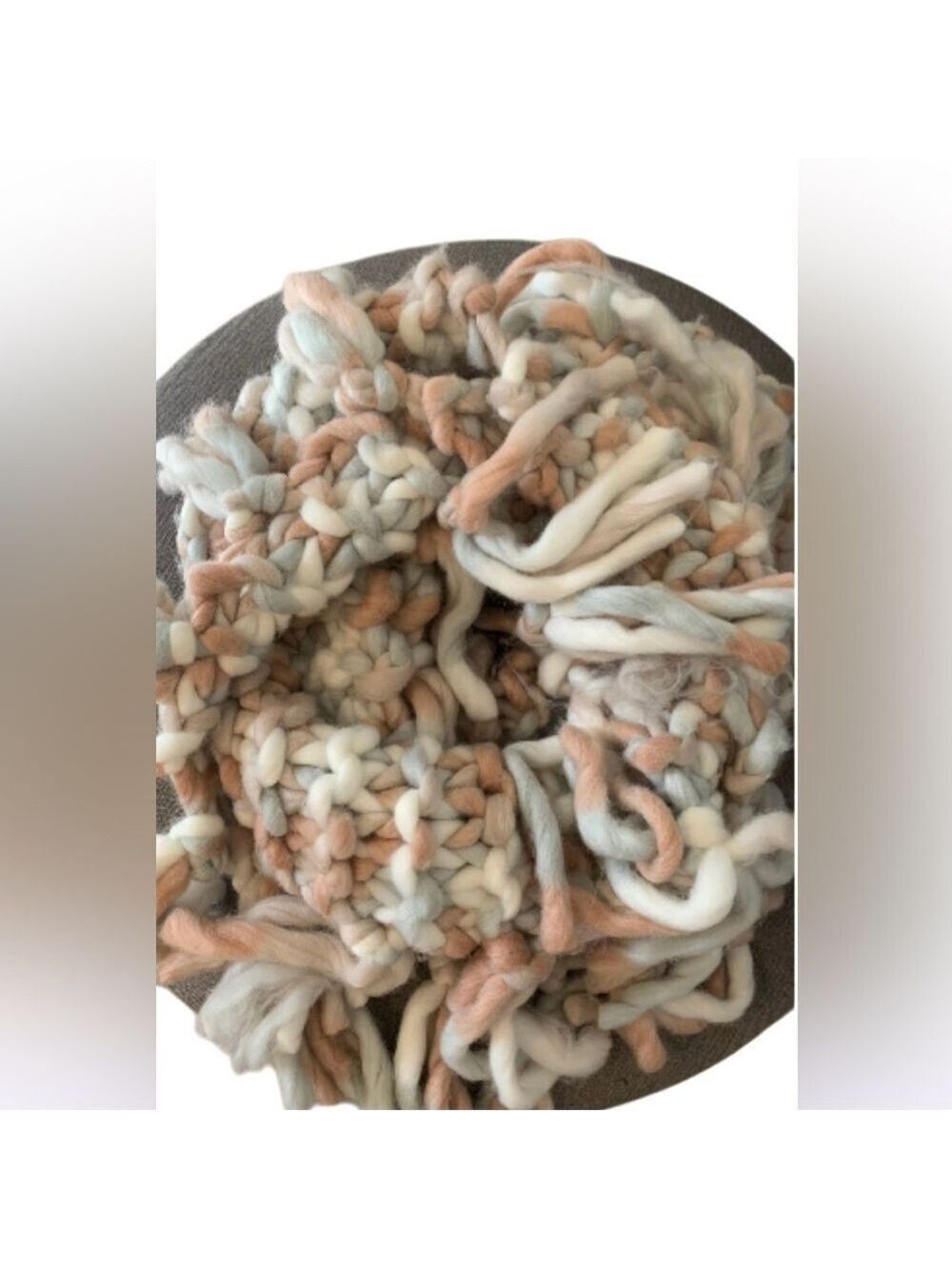 Free People Scarf Chunky Knit Oversized - Picture 3 of 10